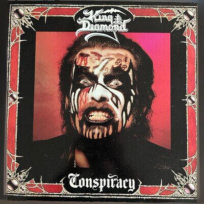KING DIAMOND "Conspiracy" LP Record Roadracer Records RR 9461 1989 original