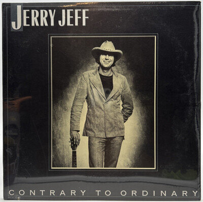 New / Sealed JERRY JEFF WALKER "Contrary To Ordinary" LP 1978 MCA-3041