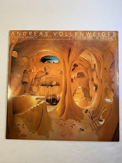 Andreas Vollenweider – Caverna Magica LP Record 1983 CBS New Age 33 RPM