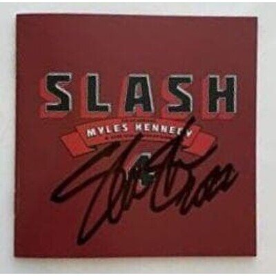 Guns N' Roses Slash 4 Slash Autographed CD Guitar Pick
