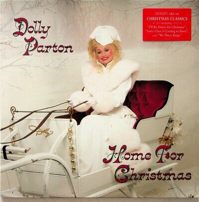 Dolly Parton - Home For Christmas LP (SEALED** 2022 Vinyl, Holiday Album)