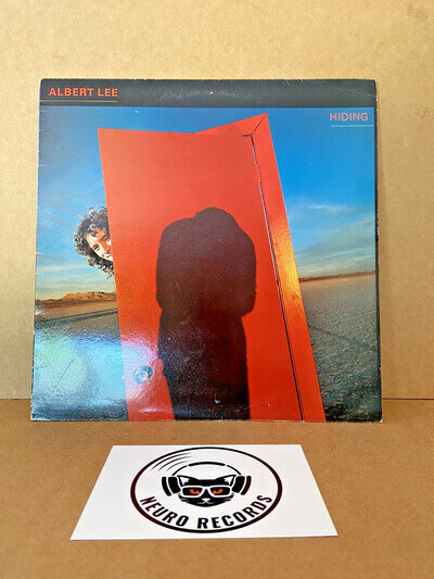 ALBERT LEE - Hiding LP [EX+/VG] - AMLH 64750 - CLEANED & PLAY TESTED