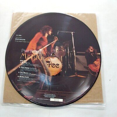 Paul Kossoff Mr Big Limited Edition Picture Disc Vinyl Low Number