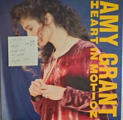 Amy Grant Heart In Motion Vinyl Record VG/VG MYR6907 1990