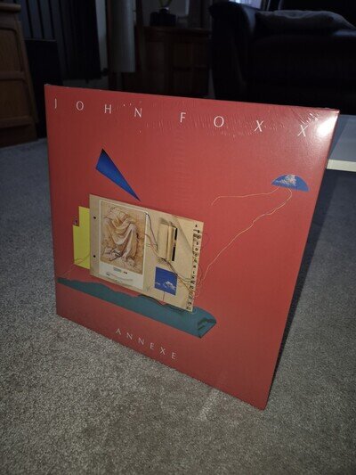 JOHN FOXX LP Annexe RED VINYL 2023 LIMITED EDITION NEW SEALED FREE UK P&P