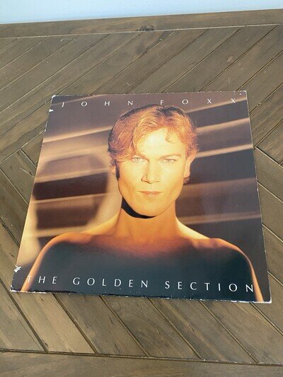 John Foxx ‎- The Golden Section - Vinyl LP + Lyric Inner - Excellent Condition
