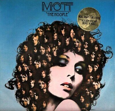 MOTT THE HOOPLE - THE HOOPLE - 1974 CBS 69062 - Vinyl LP (VG+/VG)