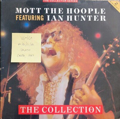 Mott The Hoople & Ian Hunter The Collection Vinyl Record VG+/G+ CCSLP174 1987