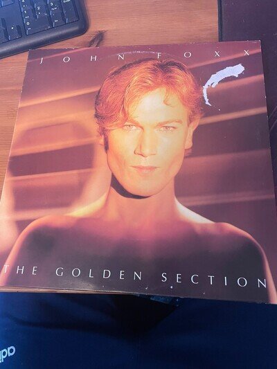JOHN FOXX The Golden Section V2233 Virgin UK VG+ Vinyl Record LP