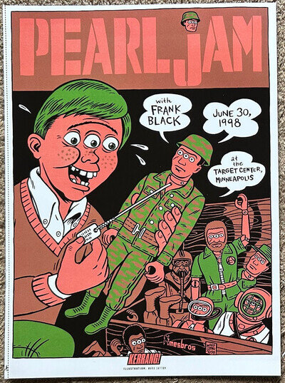 PEARL JAM - 2018 Full page UK magazine poster print