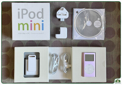 iPod Mini 1st Gen Pink 4GB - Fully Tested - Good HD - Original Box - JQ4376A2QKK