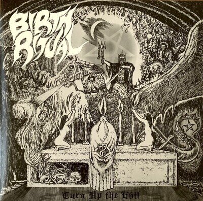 BIRTH RITUAL - TURN UP THE EVIL LP JAPANESE METAL ABIGAIL GISM SABBAT PARASITE