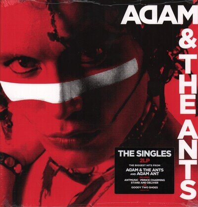 Adam and the Ants Singles double LP vinyl Europe Sony Music 2025 2LP set, black