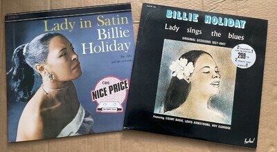 Billie Holiday-Lady in Satin & Lady sings the blues -2 x Vinyl LP albums-VGC