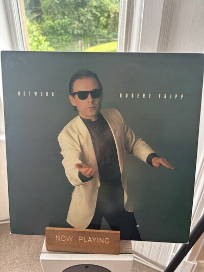 Robert Fripp Network Vinyl LP Album, Near Mint