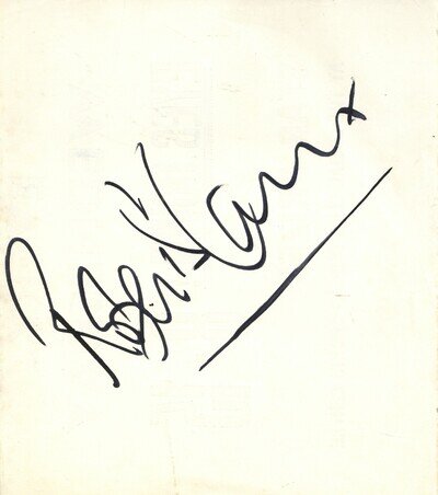 Robert Plant oversized Autograph