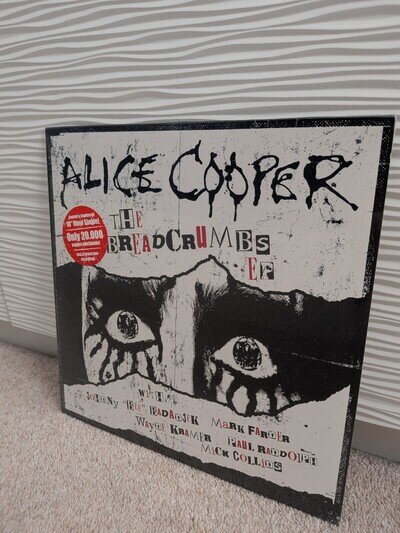 Alice Cooper The Breadcrumbs EP 10" Vinyl NEW & SEALED Limited Numbered Edition