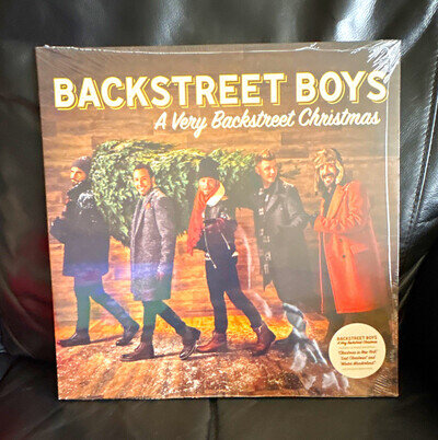 Backstreet Boys A Very Backstreet Christmas 12" Vinyl LP 2022 Holiday Sealed