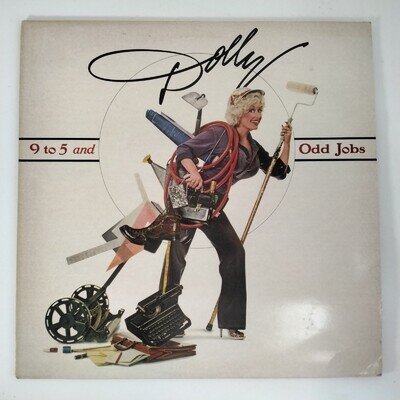 Dolly Parton 9 To 5 And Odd Jobs 12" Vinyl LP Album Record 1980 RCA Records