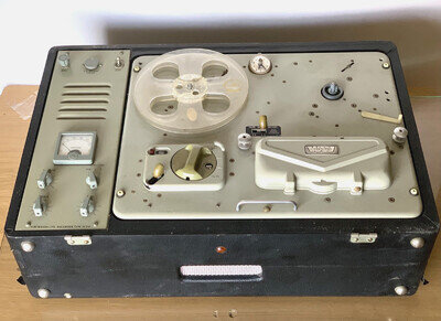 Vortexion Vintage Reel to Reel Tape Recorder (Mono) Type W.V.A. Working