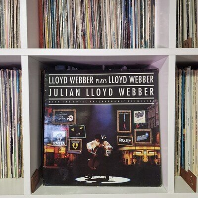 Julian Lloyd Webber - Lloyd Webber Plays Lloyd Webber UK LP (NM / VG+)