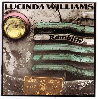 Lucinda Williams Ramblin' (Vinyl) 12" Album (Clear vinyl)