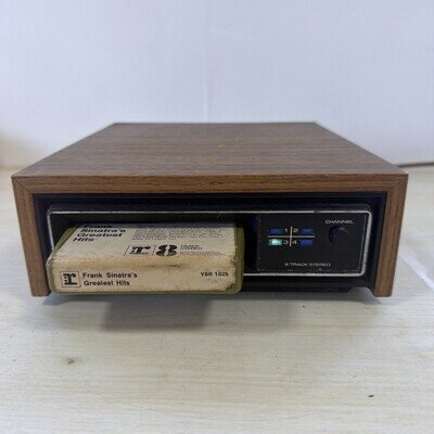Elizabethan 8 Track Stereo 4 Channel 1970s Vintage Player Made In Japan Working