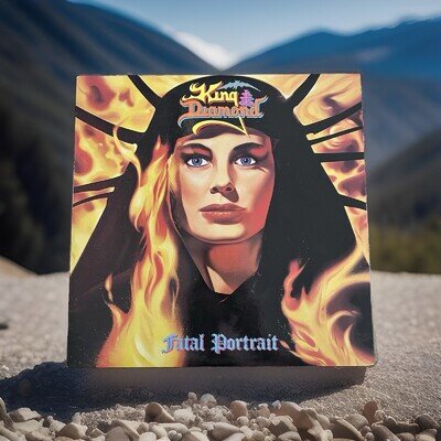 KING DIAMOND Fatal Portrait LP 1986 Canada Original First Pressing Attic Recs