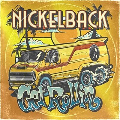 NICKELBACK - GET ROLLIN TRANSPARENT ORANGE VINYL - Vinyl Record Recor - K99z