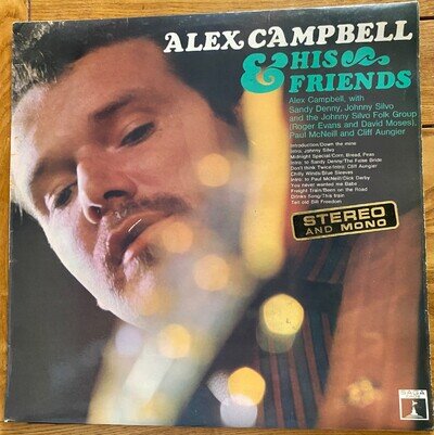 Alex Campbell & His Friends (including. Sandy Denny) - Vinyl LP - EX/EX