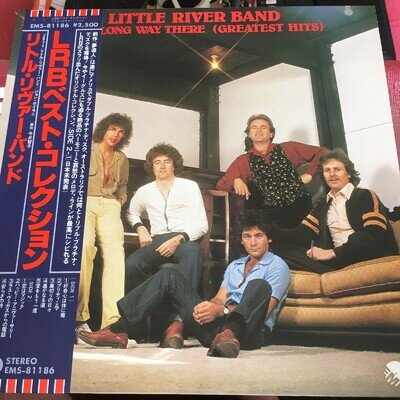 LITTLE RIVER BAND GREATEST HITS JAPANESE EMI VINYL LP RECORD INSERT OBI