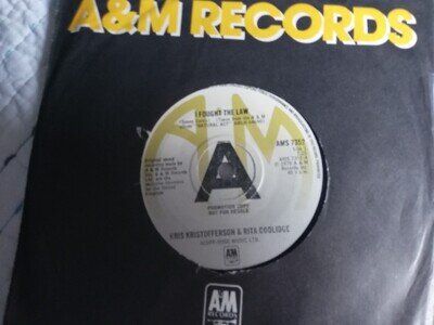KRIS KRISTOFFERSON & RITA COOLIDGE UK A&M DEMO 1978 EX