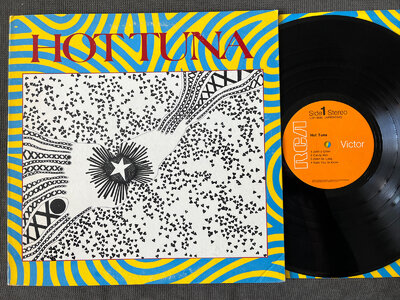 HOT TUNA Self Titled RCA LSP-4550 LP Vinyl gatefold 1971 Orange-label