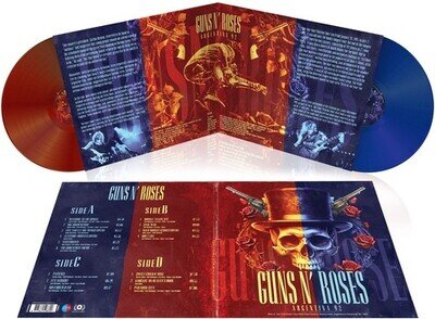 Guns N' Roses : Argentina 1992 VINYL 12" Album Coloured Vinyl (Limited Edition)