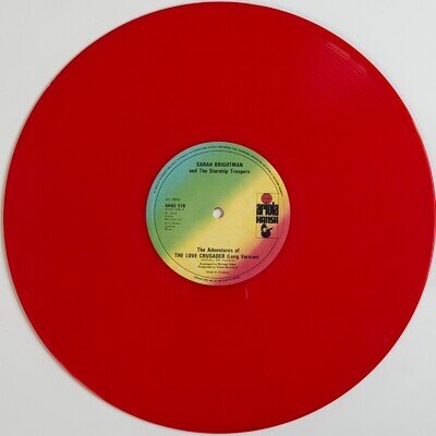Sarah Brightman Starship Troopers Love Crusader RED Vinyl 12" Single AHAD 538 A1