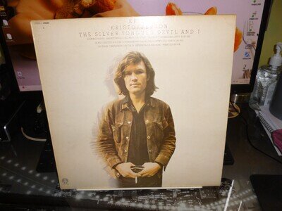 KRIS KRISTOFFERSON. " THE SILVER TONGUED DEVIL AND I " LP UK 1971. MONUMENT.