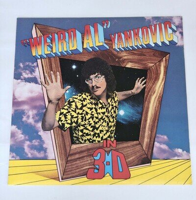 Weird Al Yankovic - In 3-D - Vinyl LP 12" Record - 1984 3D
