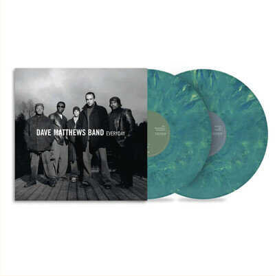 Dave Matthews Band Everyday Vinyl 2LP Cove Colored Teal Swirl First Press Sealed