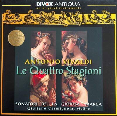 Vivaldi Le Quattro Stagioni Sonatori Gioiosa Marca Divox Antiqua 180g Vinyl NM