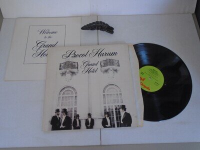 PROCOL HARUM vinyl record Grand Hotel 1973 Chrysalis CHR 1037 booklet ex/ex