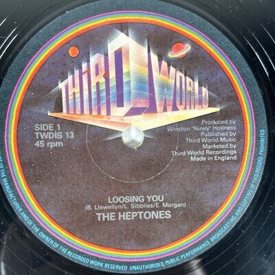 The Heptones – Loosing You / Mount Zion /12" Vinyl/Reggae: Roots/TWDIS 13/VG++