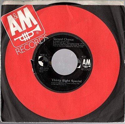 38 Special - Second Chance - Used Vinyl Record 7 - G8100z