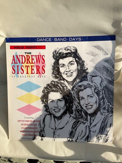 The Andrews Sisters 20 Greatest Hits LP Dance Band Days Prism Leisure