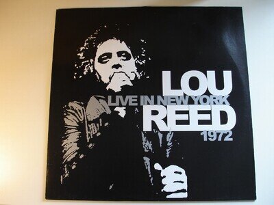 Lou Reed Live in New York 1972 NEW Vinyl LP