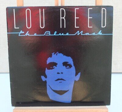 Lou Reed - The Blue Mask Vinyl LP (Original 1982 US First Pressing, AFL1-4221)