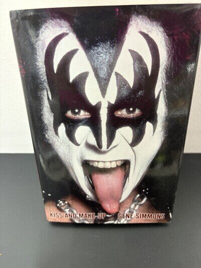 “Kiss and Make-Up” AUTOGRAPHED By Gene Simmons, 2001 HC Book