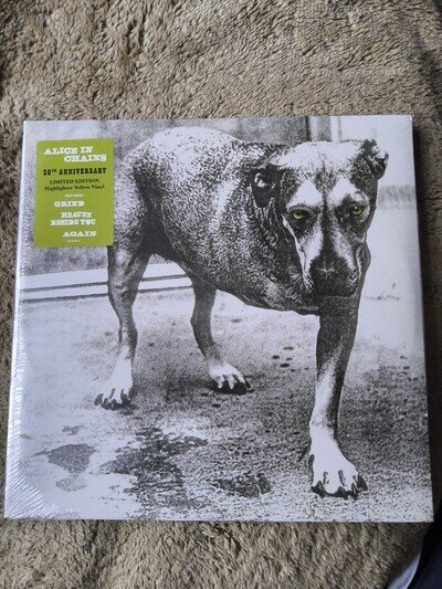 Alice In Chains Self Titled 30th Ann Double Yellow Vinyl LP 2026
