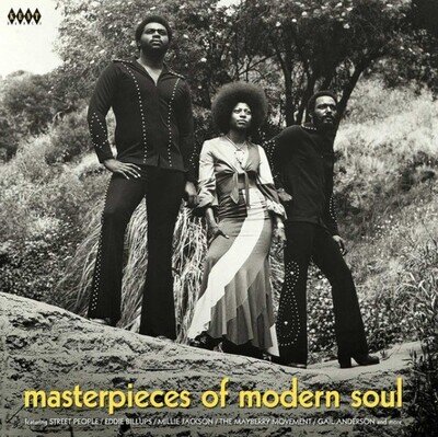 Masterpieces Of Modern Soul LP Album vinyl record 2015 compilation on Kent
