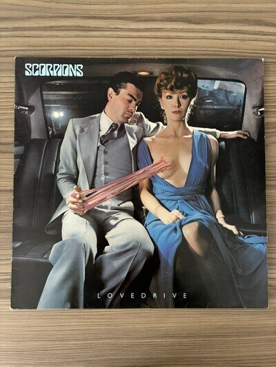 Scorpions – Lovedrive – 12” Vinyl LP Album – Harvest Records SHSP 4097 - UK 1979