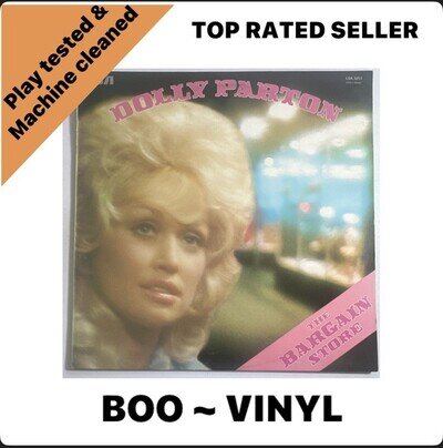 DOLLY PARTON - THE BARGAIN STORE - 12" VINYL LP RECORD LSA 3217 EX / EX